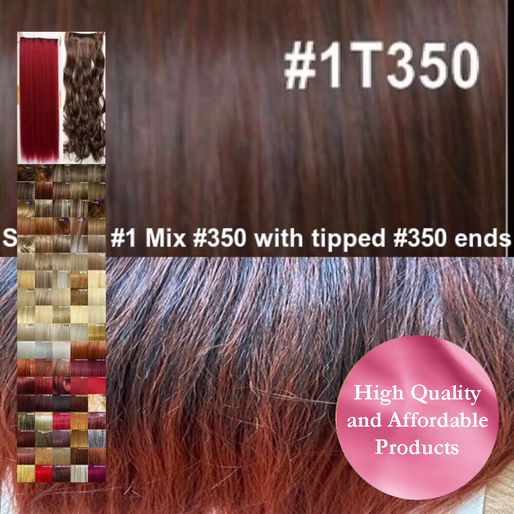 1,000 X Mixed Synthetic Hair Extensions READ DESCRIPTION