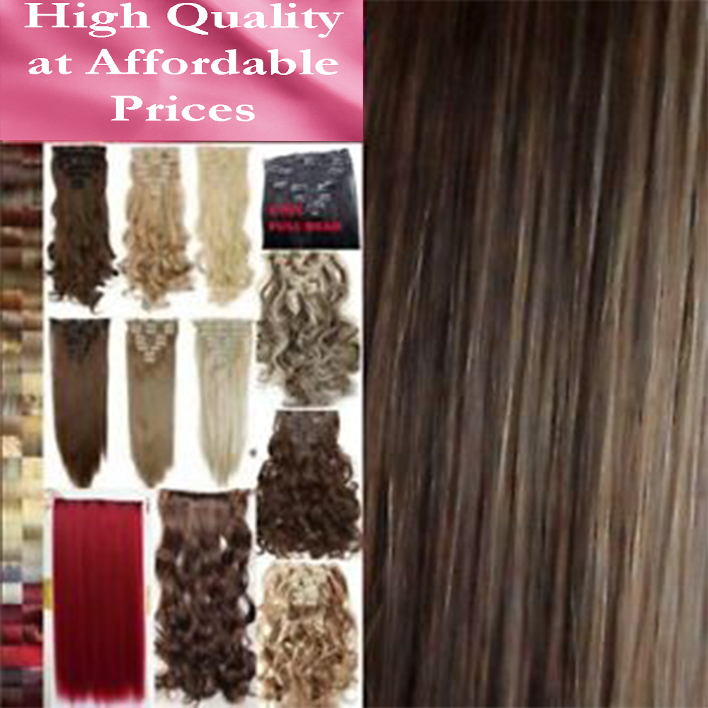 1,000 X Mixed Synthetic Hair Extensions READ DESCRIPTION