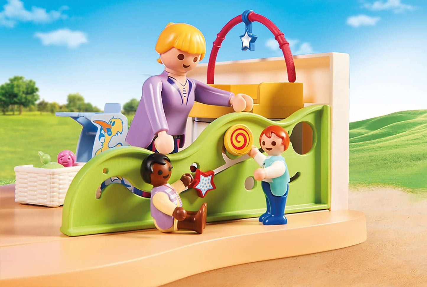 100 X PLAYMOBIL 70282 City Life Toddler Room