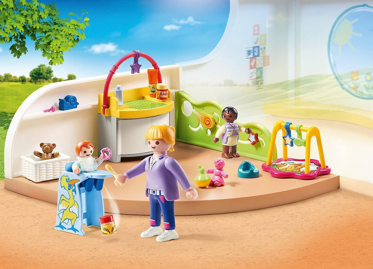 100 X PLAYMOBIL 70282 City Life Toddler Room