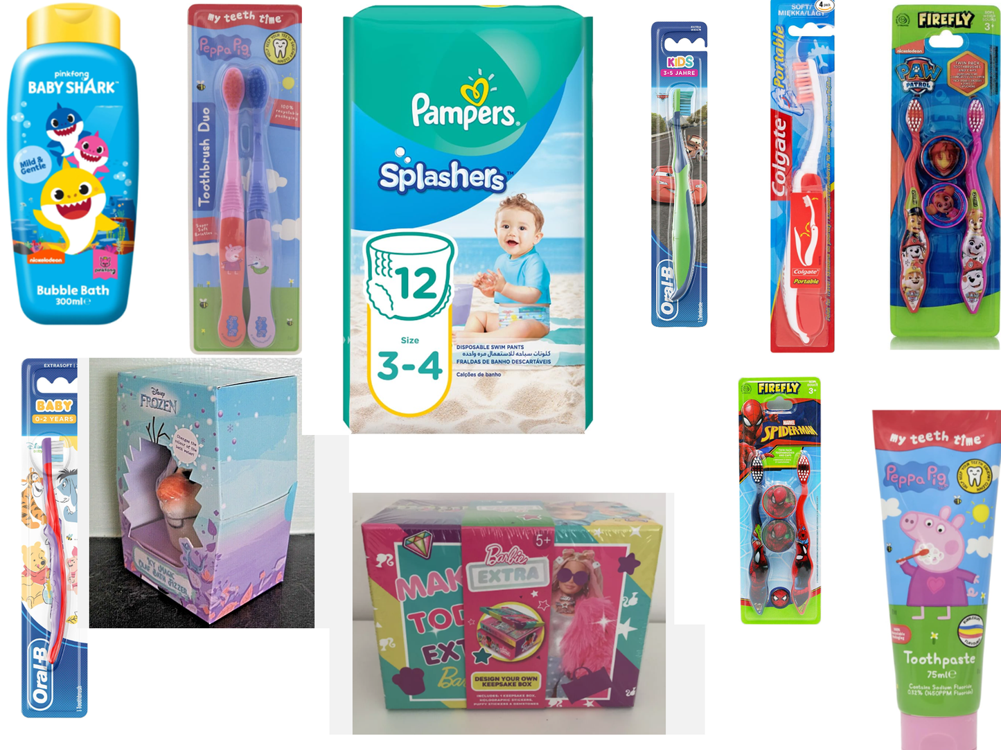 Branded Kids Products 575pcs Amazon Price £3023.90 BREAKDOWN IN DESCRIPTION