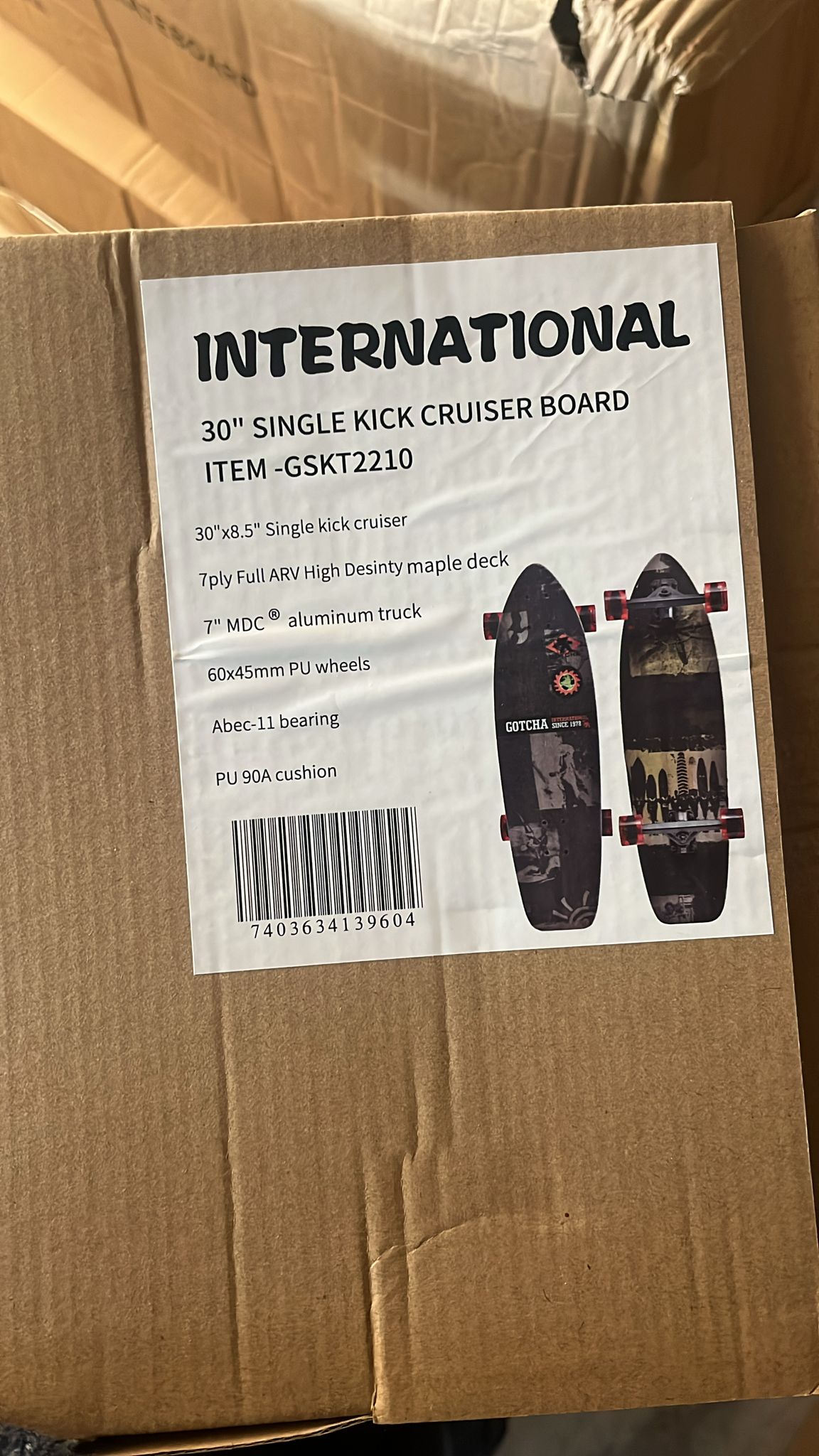 100 X Gotcha Skateboards Mixed USA BRAND