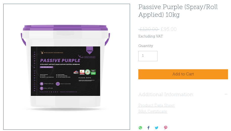 30 X Passive Purple 10kg (Spray/Roll Applied)
