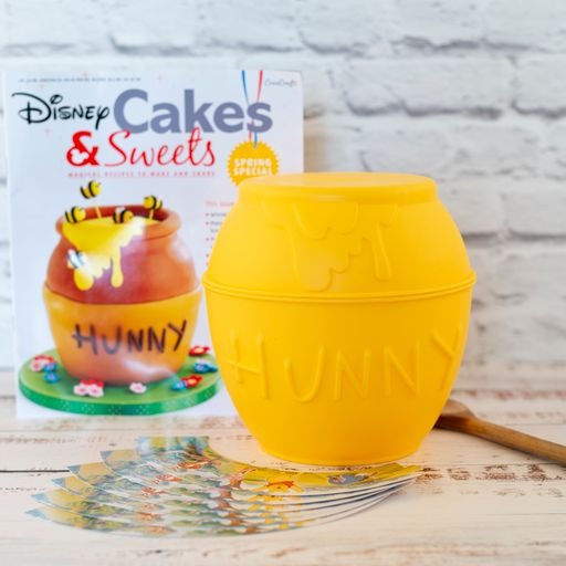 120 X Winnie The Pooh Baking Silicone Mould Hunny Pot