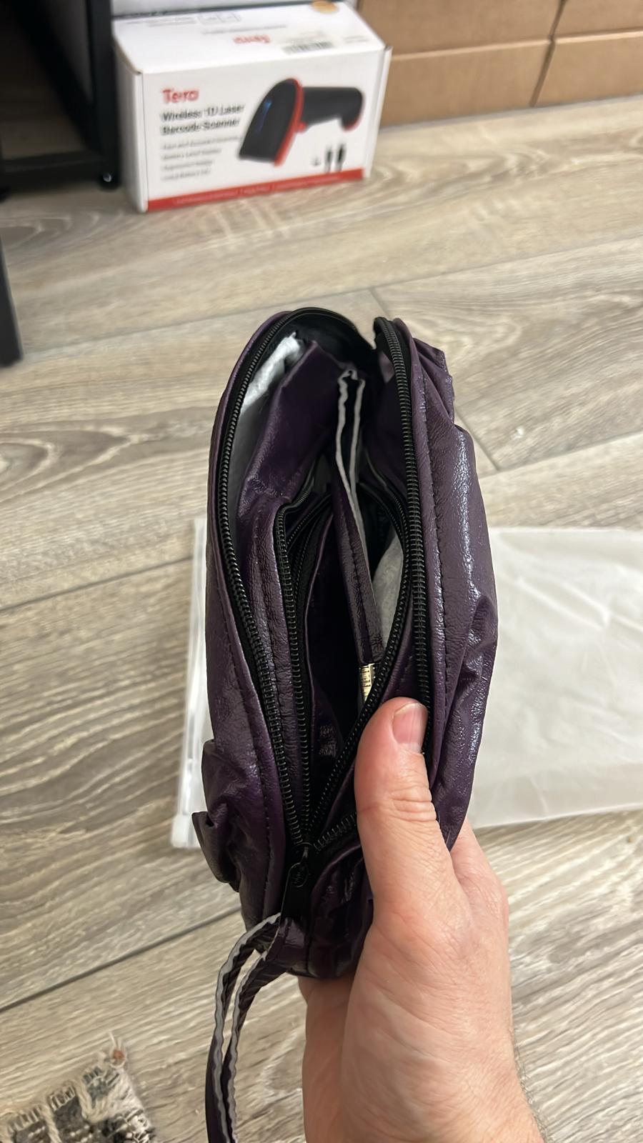 141 X 4 Set Toiletry Bags BLACK/RED/PURPLE/BROWN/WHITE