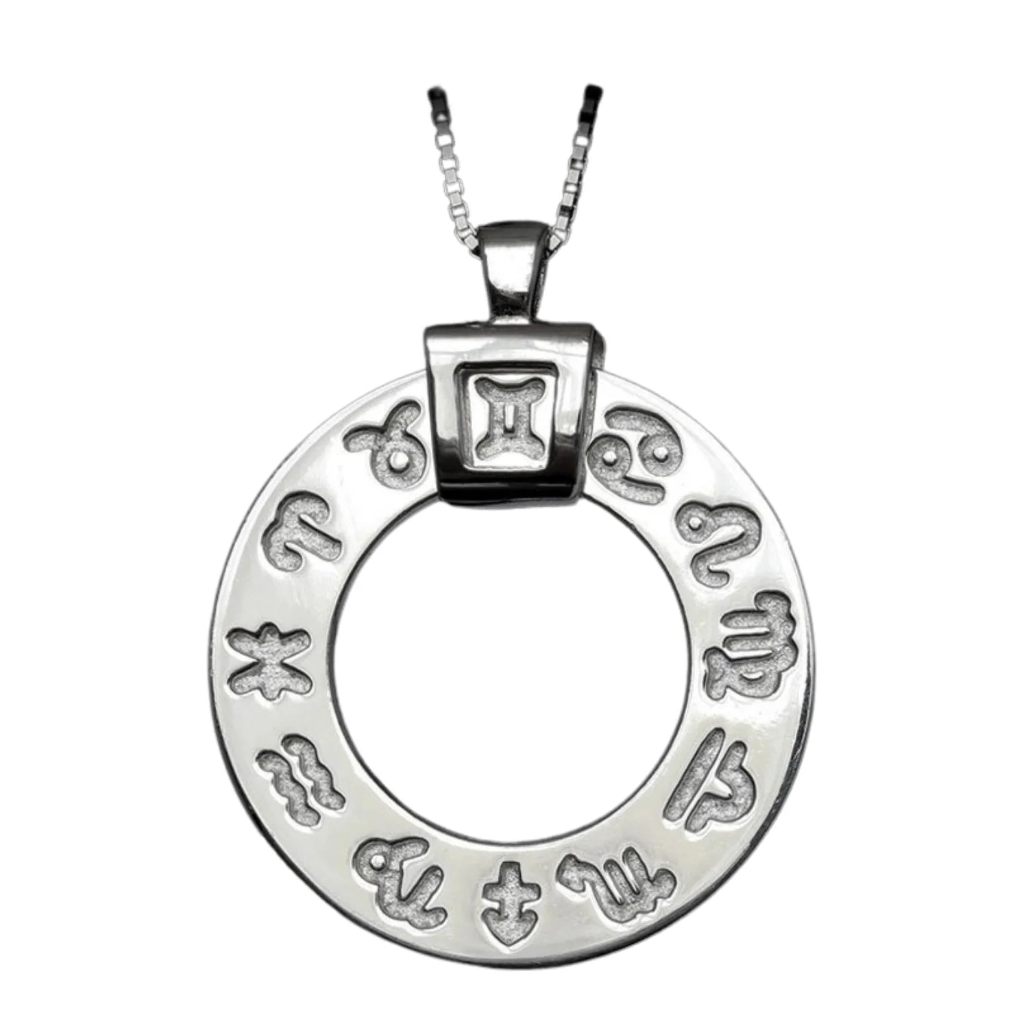 10 X Zodiac Heavy Pendant & Chain Sterling Silver 925 RRP £1066.90