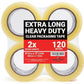 2160 X Jumbo Parcel Tape Extra Long Heavy Duty