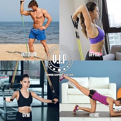 27 X Exercise Resistance Bands Set