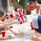 48 X Flask 2 Liters British Flag for Party & Birthday