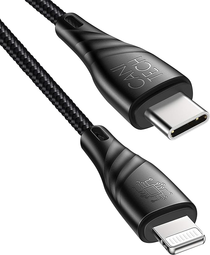 100 X USB C to Lightning Nylon Braided Cable 1.2M MFI Certified