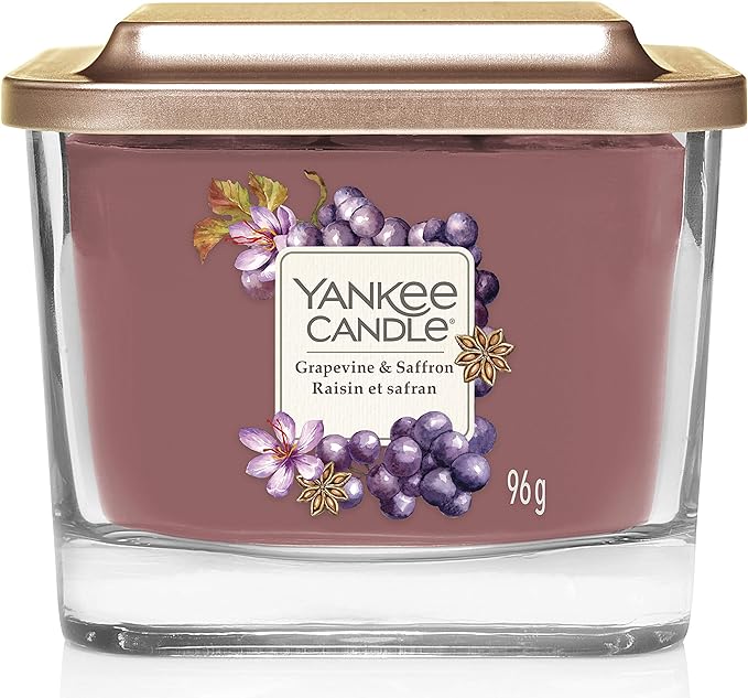 120 X Yankee Candle Grapevine & Saffron (60 Medium, 60 Small) RRP £2,099.4