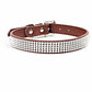 100pcs Dog Collar Leather Pet Collar Brown Mixed Joblot