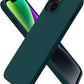 75x ORNARTO IPHONE 14 Plus Slim Liquid Silicone Oliver Green RRP £9.90