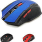 197 X Gaming Mouse Wireless 2.4 GHZ  Red=56 Black=95 Blue=46