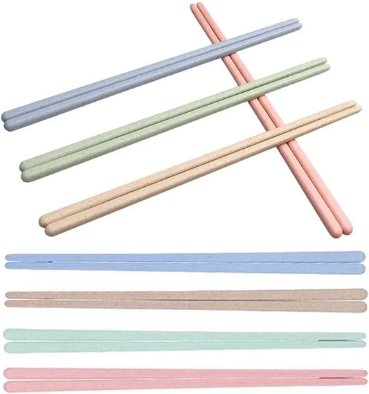 80X 8 pcs Chopsticks Wheat Fiber