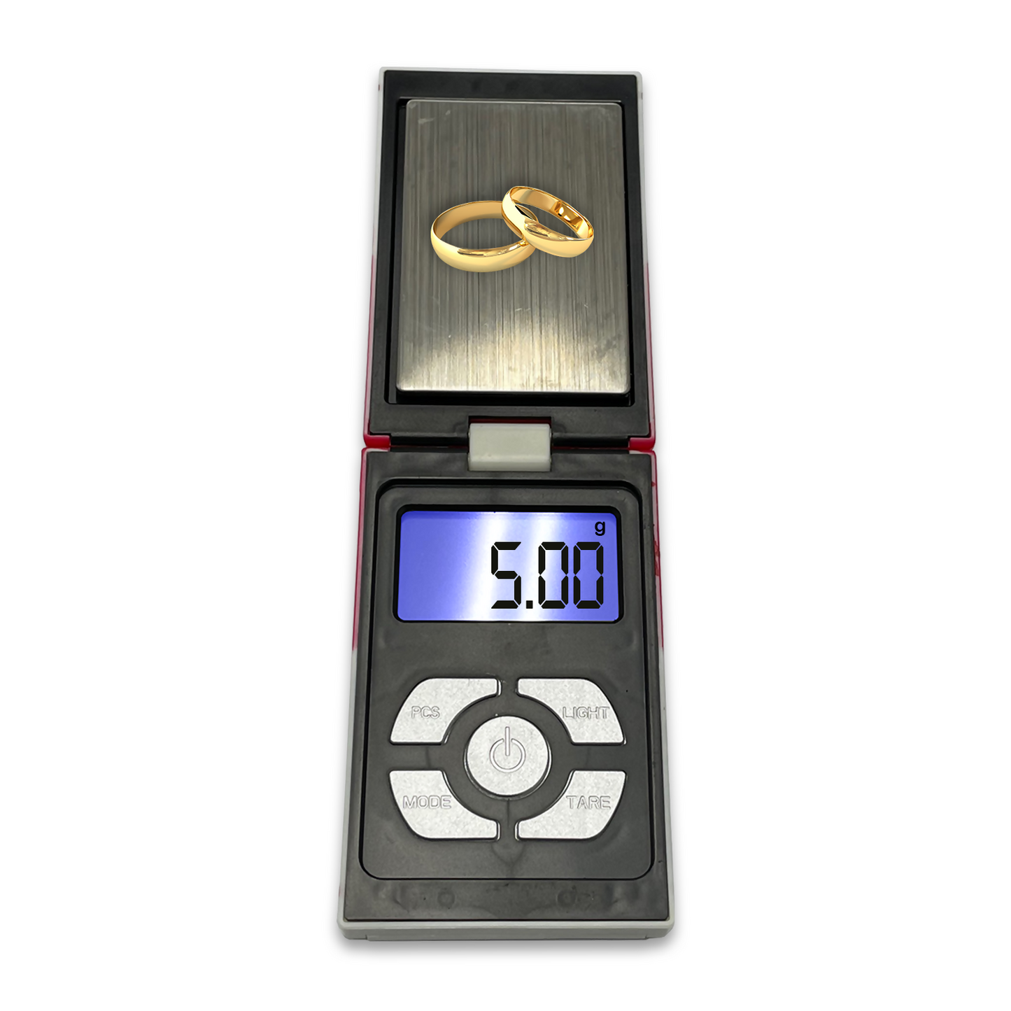 50x Manlloro Pocket Scale Jewellery Scale