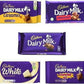 50 x Mixed Cadbury Selection Chocolate Bar Dairy Milk Collection Gift 180G-160g