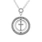 10 X Circle of Faith Pendant Silver-White Sterling Silver 925 RRP £1551.70