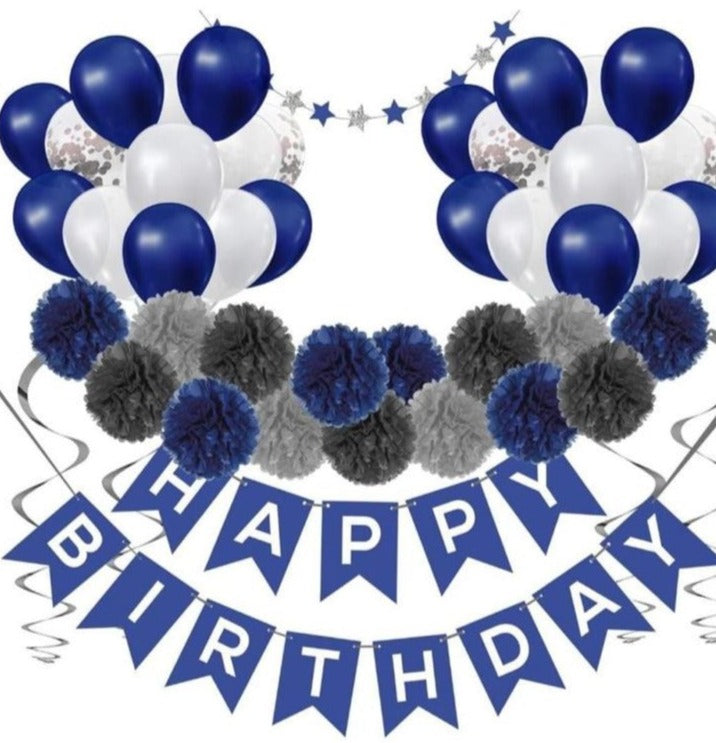 50 X Balloon Arch Kits Blue