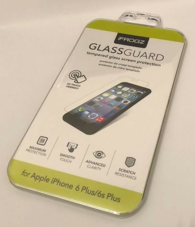 200 x ZAGG iFrogz iPhone 6S Plus & 6 Plus Tempered Glass Screen Protector Guard Overlay Clear