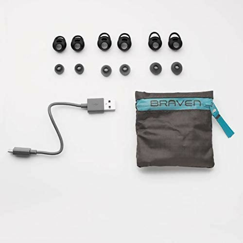 50 x Braven Flye Sport BURST Wireless Bluetooth Waterproof Earbuds Earphones Blue