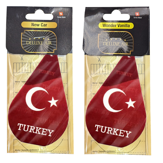 250pcs Car Air Fresheners Turkey Country Joblot