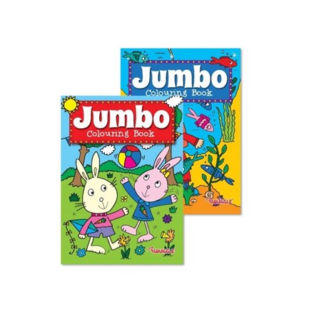 75 X Jumbo Colouring Book