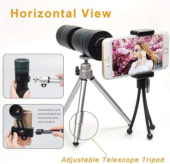 44 X Phone Photography Telescope and Tripod