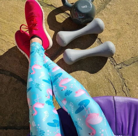 62X Flamingo Leggings UK6-UK22