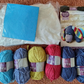 32 X DOGGY DRAUGHT KNITTING KITS