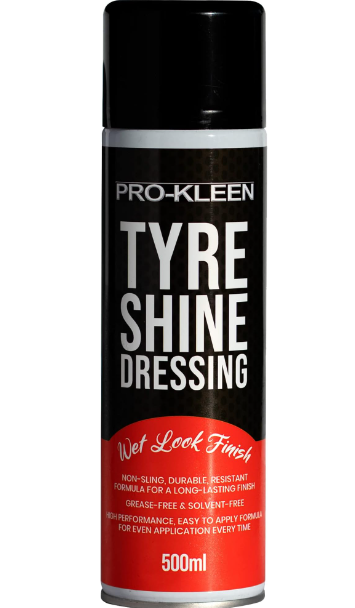 60 X Pro-Kleen Tyre Shine Dressing Aerosol