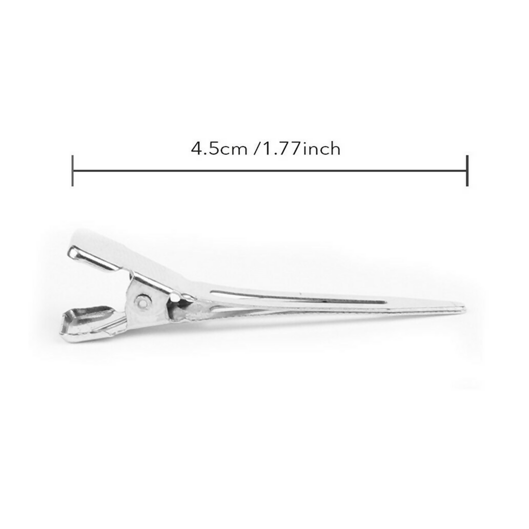 265 x 24Pcs Metal Hair Sectioning Clips Sprung Strong Grip Hairdressing Hair Clip 24Pcs