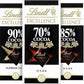 100 X Lindt Excellence MIXED FLAVOURS Chocolate Bar - Expiry Dec 2024-June 2025