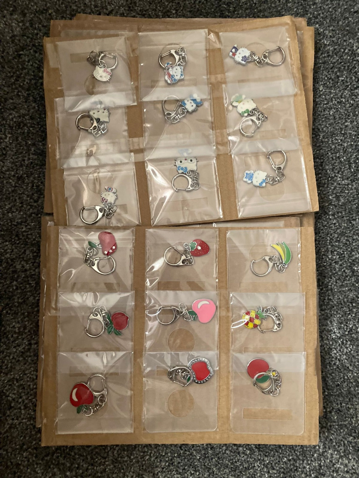 1,000 Pcs Key Ring Mixed Joblot