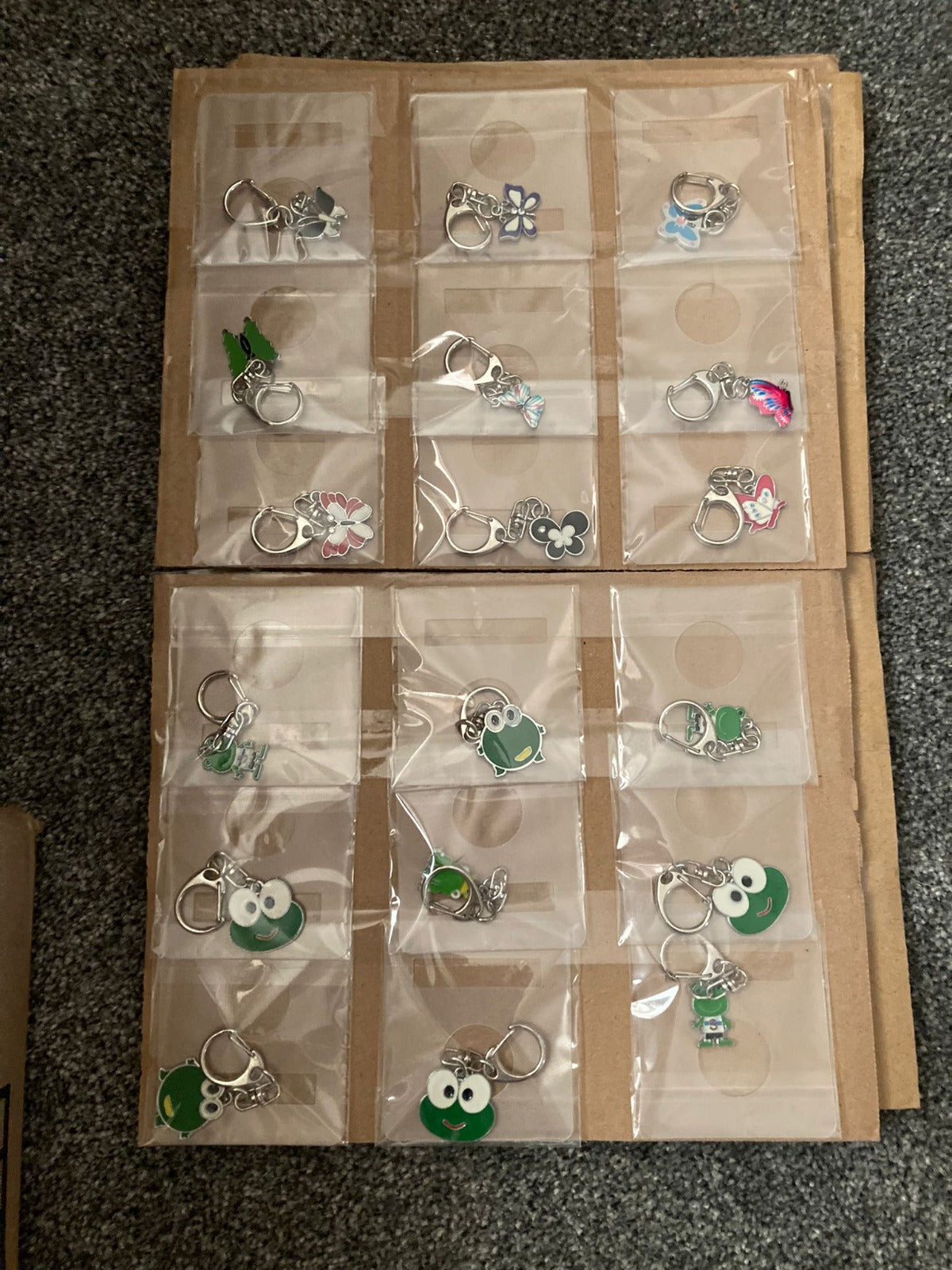 1,000 Pcs Key Ring Mixed Joblot