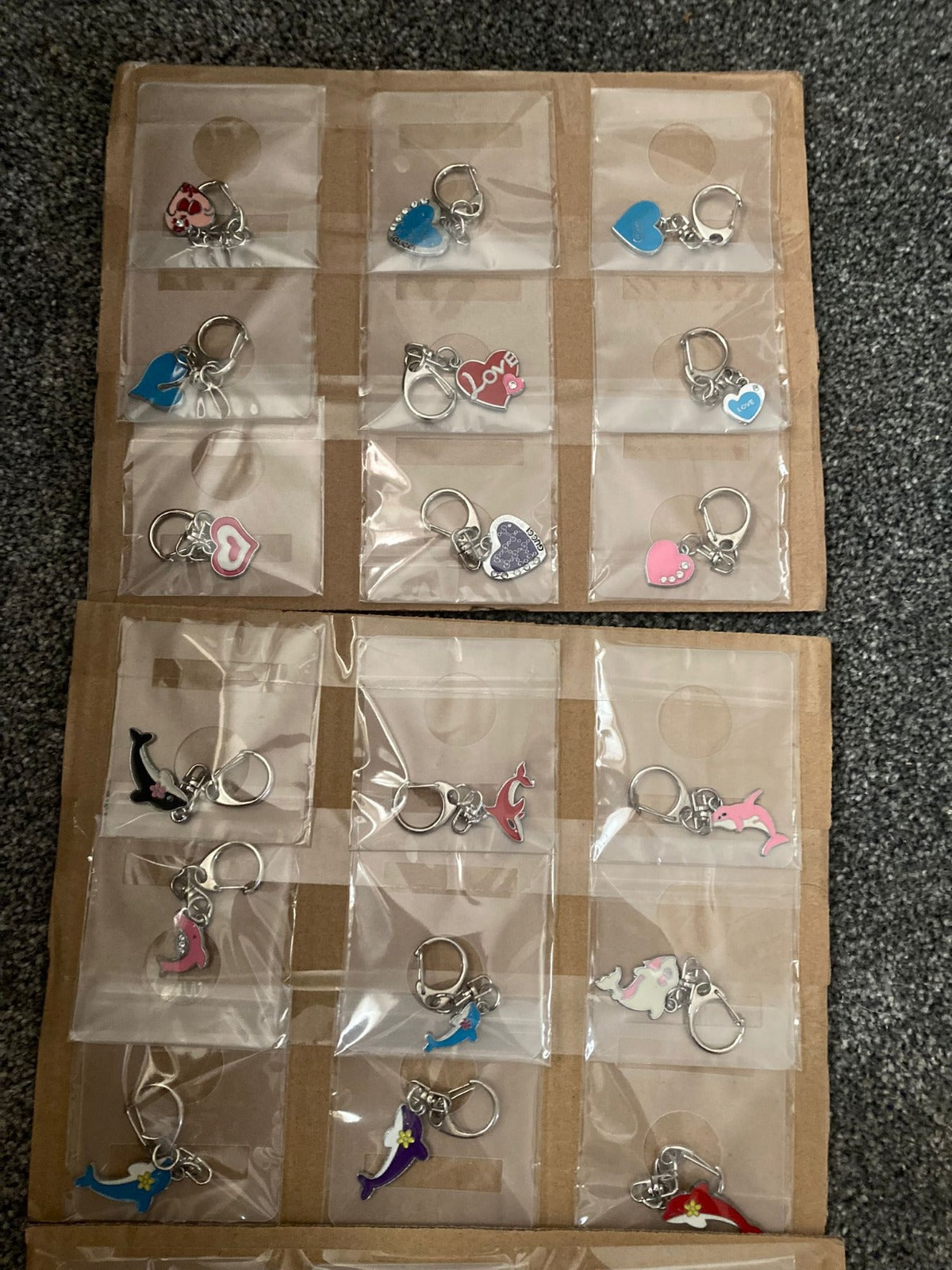 1,000 Pcs Key Ring Mixed Joblot