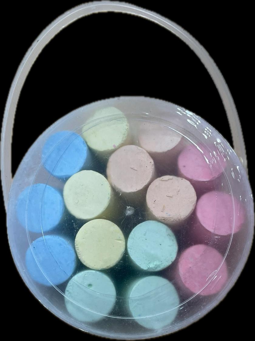 100 X Chalk Bucket