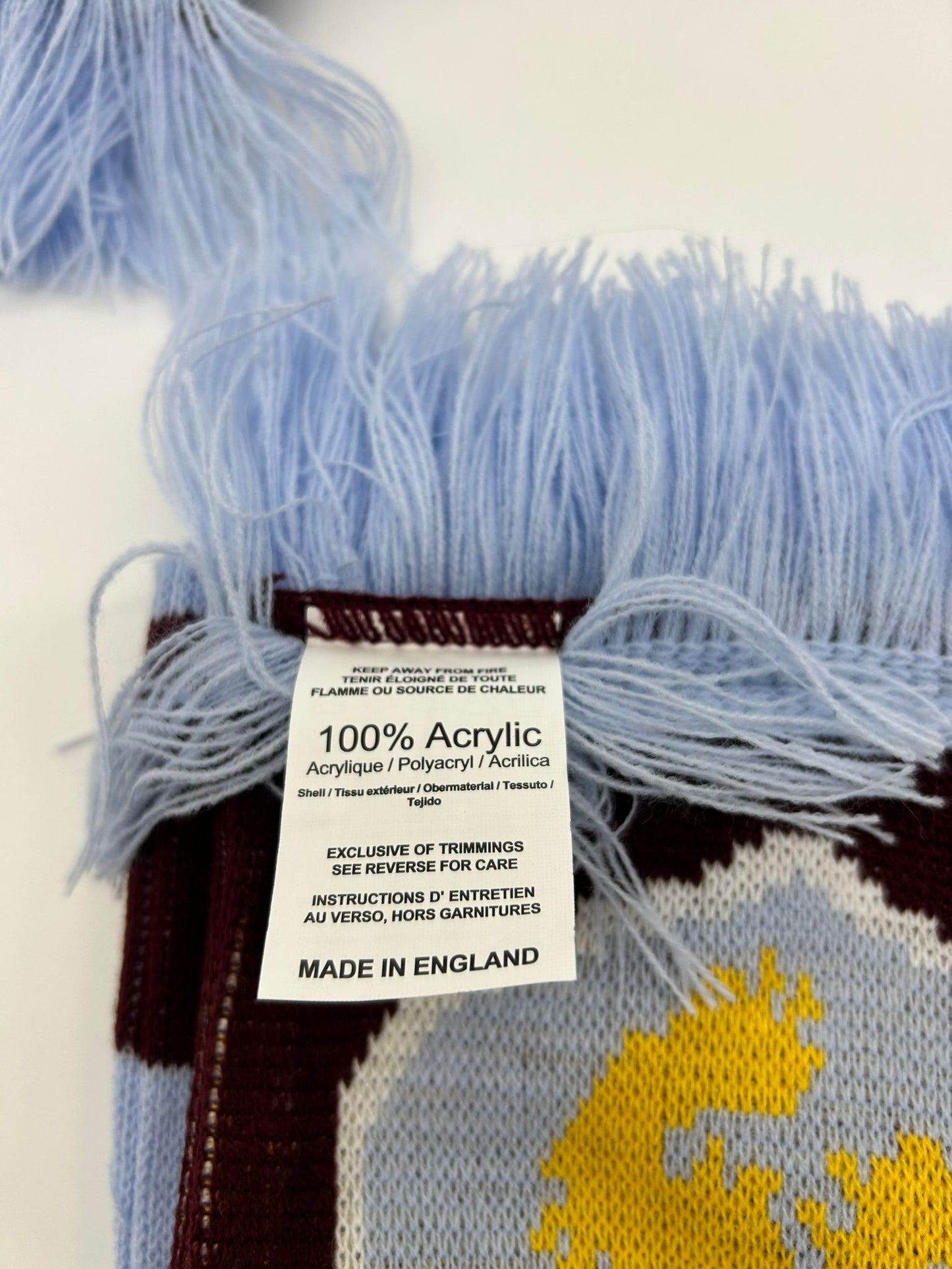 100 X Aston Villa Scarf