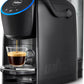 10 x Lavazza, A Modo Mio Voicy, Espresso Coffee Machine with Alexa&Smart Home Control, Voice Control, Compatible with Lavazza A Modo Mio Capsules, Touch Interface, Dishwasher Safe Components, 1200W, Black