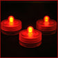 500pcs LED Tea Lights Red