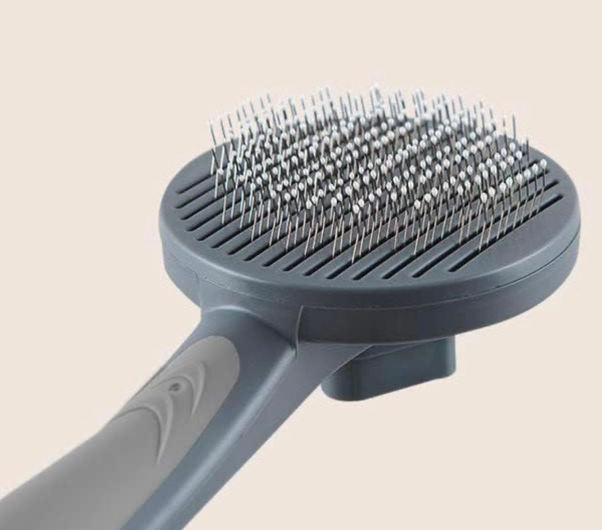 192 X Cat Dog Grooming Shedding Brush Grey