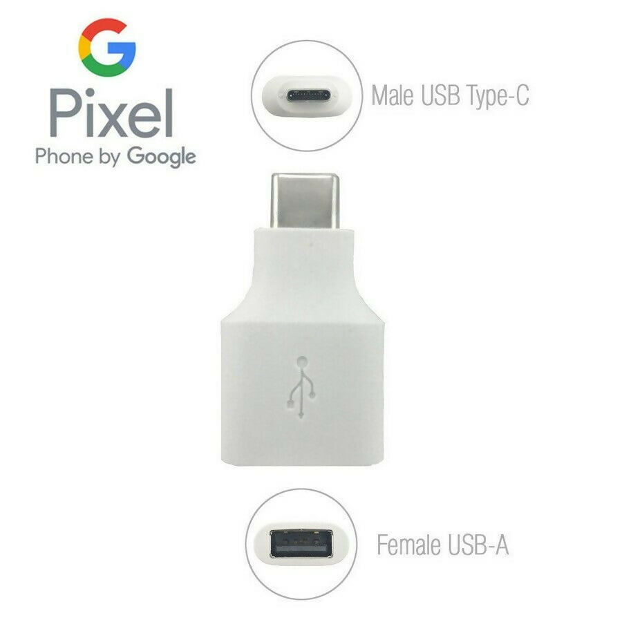 100 x Google USB to USB-C Switching OTG Adapter For MacBooks, Laptops etc