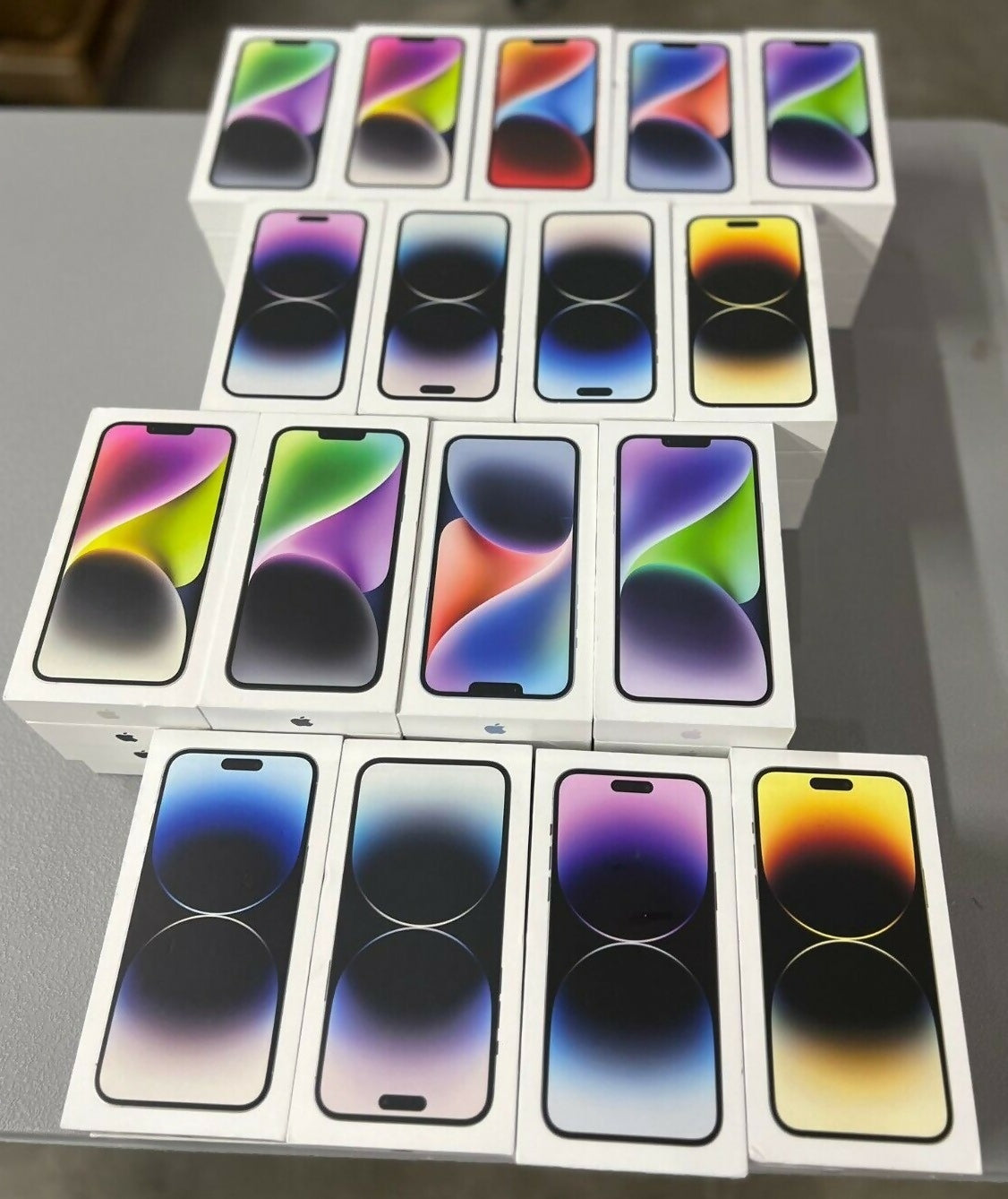 100 x Genuine Apple iPhone 14 / PRO MAX / PRO / 13 / 12 / 11 / XS / X / XR / 8 / 7 / 6S / 6 / 5S / 5 / SE Empty Boxes