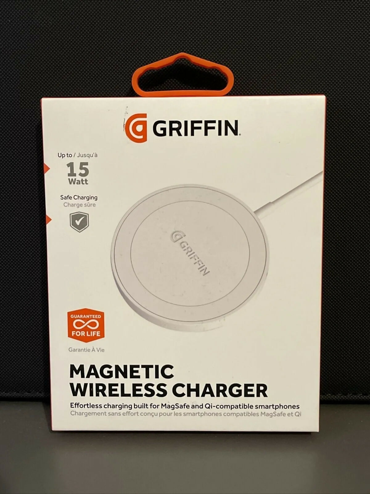 96 x Griffin Magnetic Wireless Charger For MagSafe & QI-Compatible Smartphones Including Apple iPhone Samsung Google Xiaomi etc