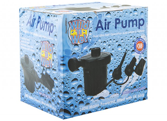 96 X 240V Air Pump with Inflating for Pools and Inflatables