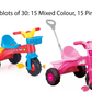 30 X Dolu My First Trike Toddler (15X Mixed Colour, 15X Unicorn)