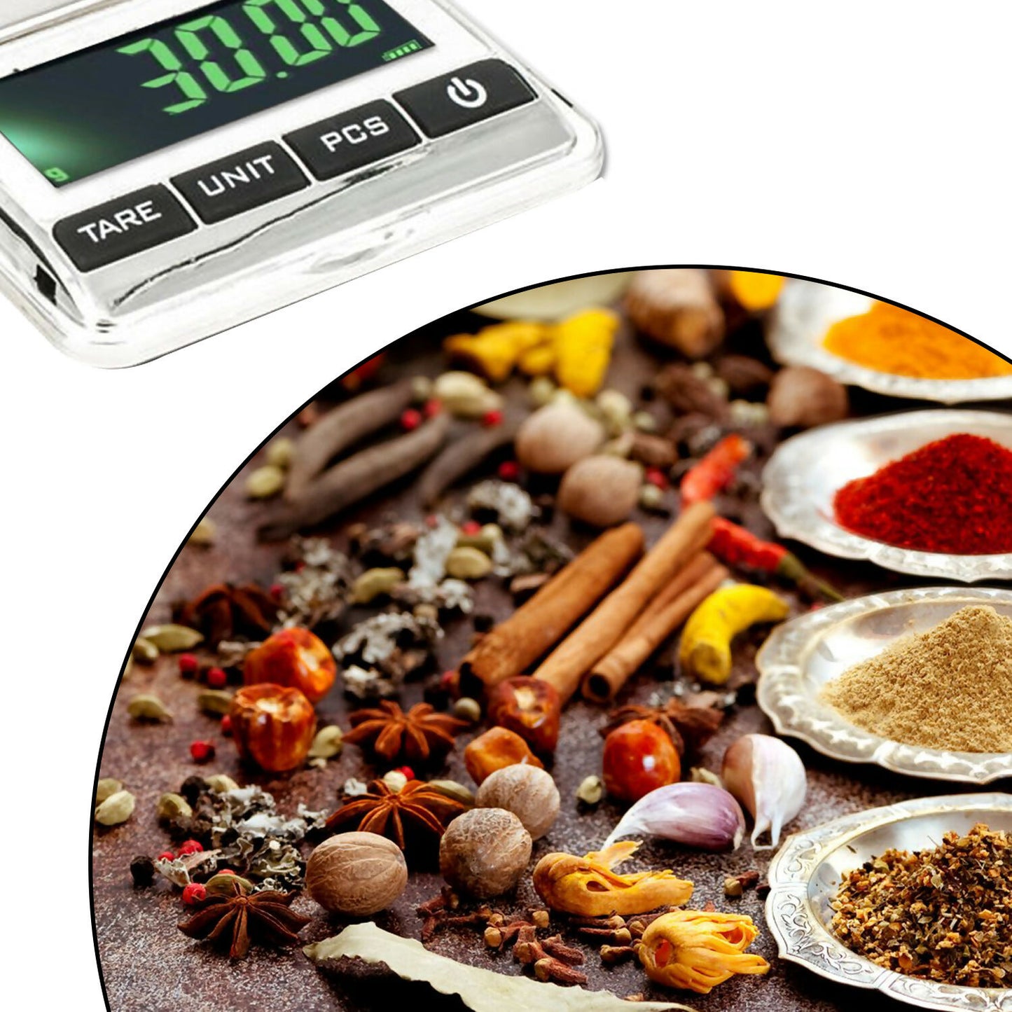 50 Mini Electronic Digital Pocket Scales