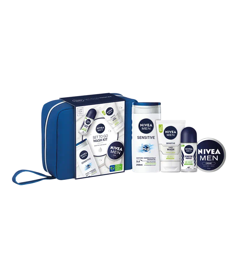 59 X NIVEA MEN Set To Go Wash Kit