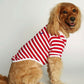 80X Pet Striped T-shirt