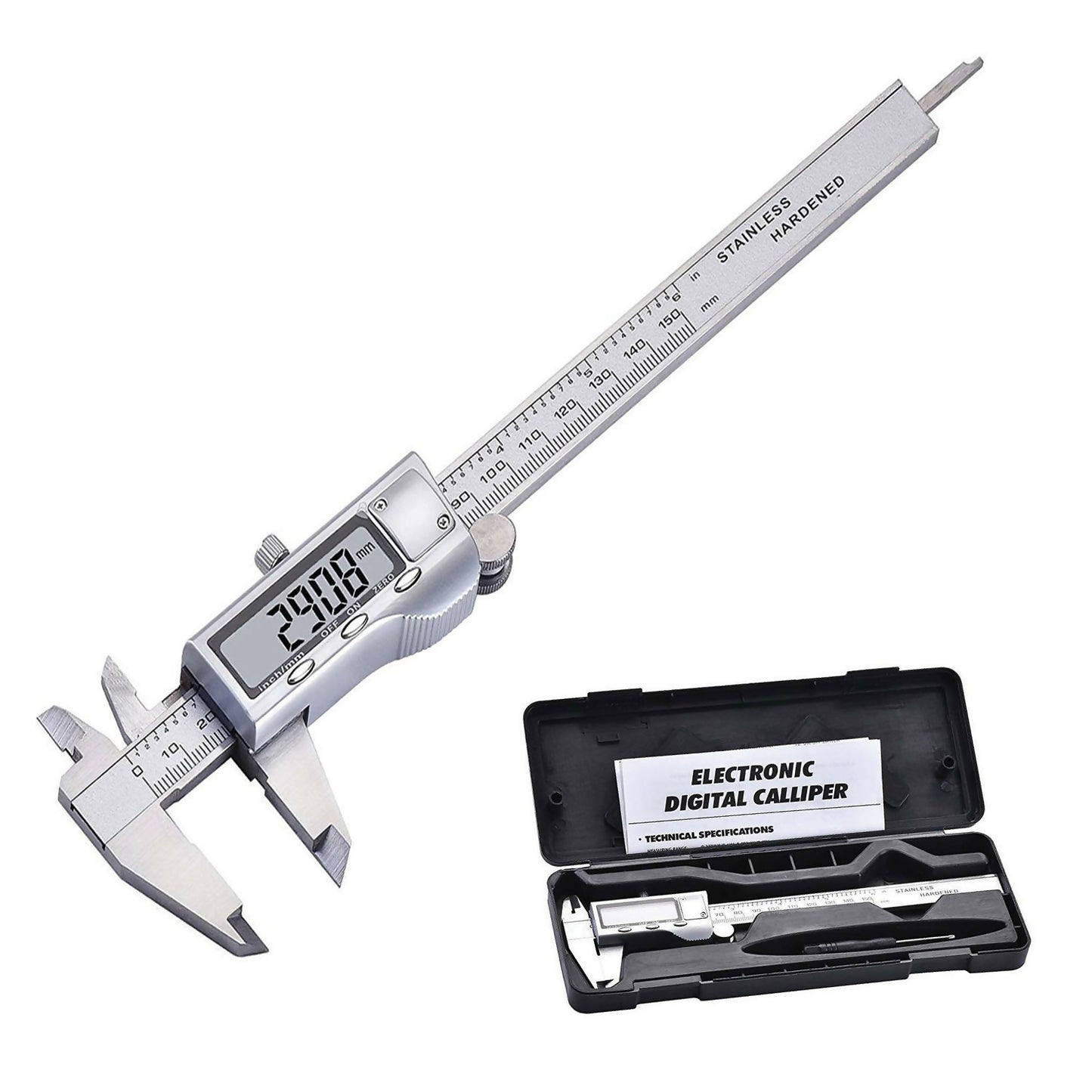 80pcs Digital Vernier Calipers 150mm